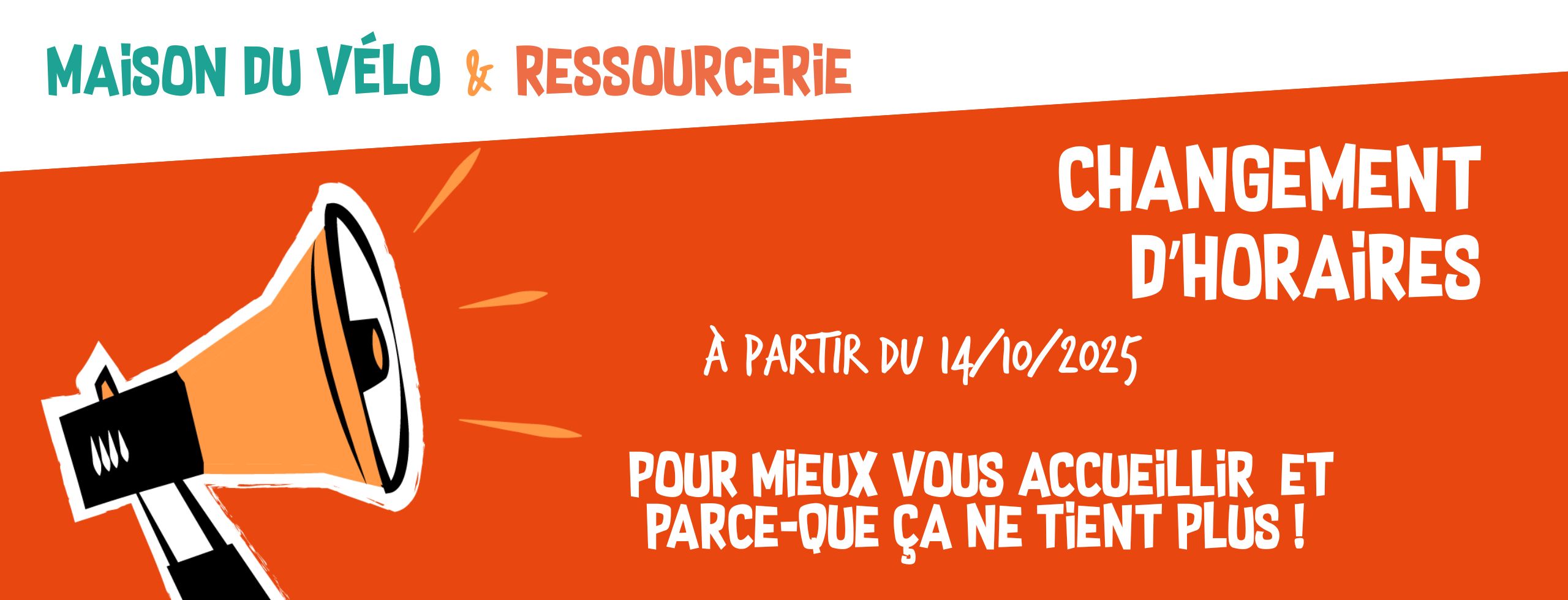 CHANGEMENT D&rsquo;HORAIRES