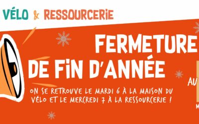 Fermeture de fin d’année