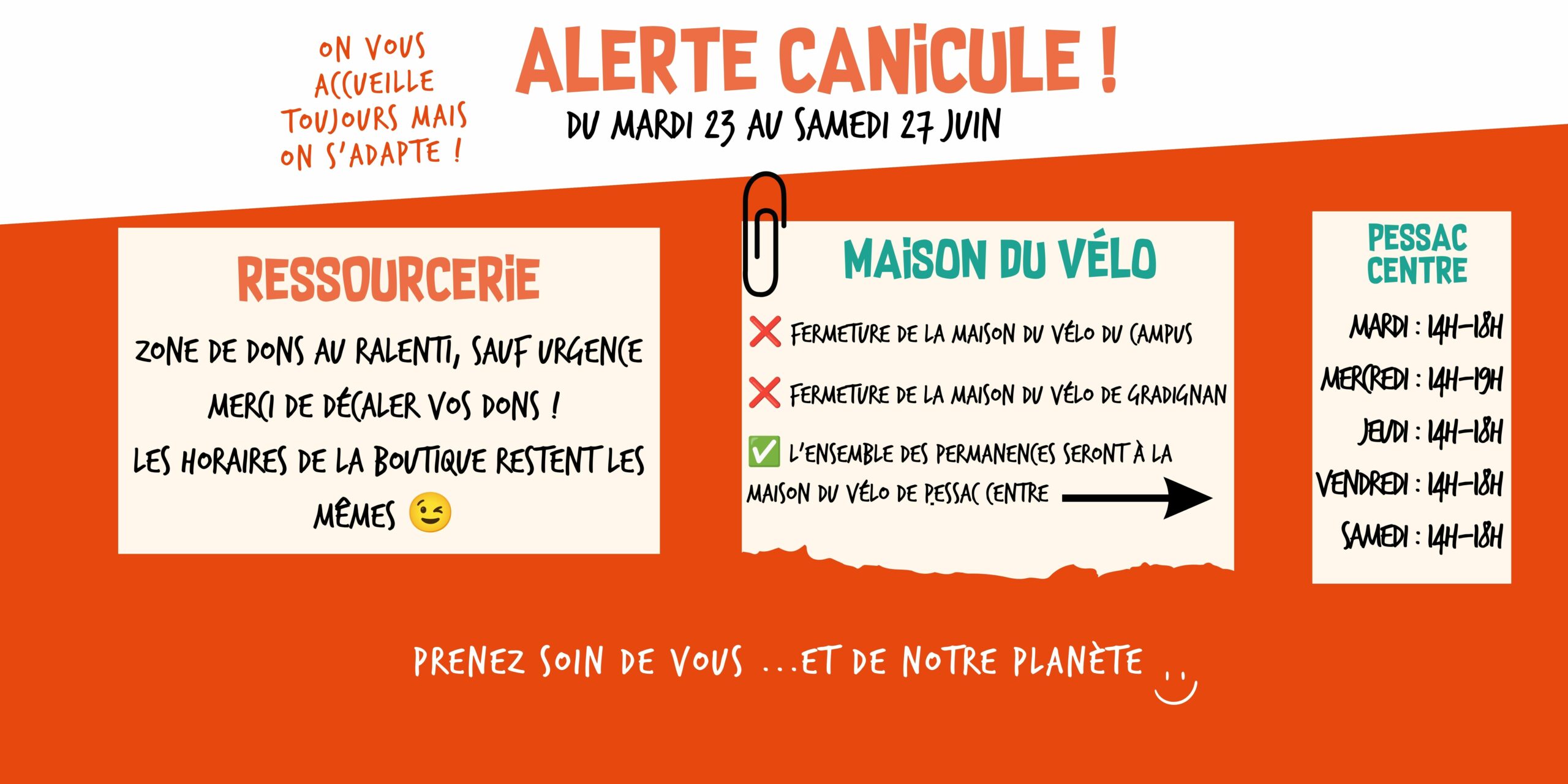 ADAPTATION CANICULE
